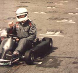 Uwe im Leihkart
